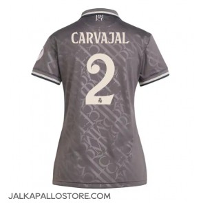 Real Madrid Daniel Carvajal #2 Kolmaspaita Naisten 2024-25 Lyhythihainen